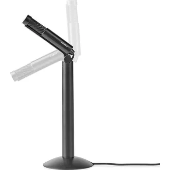 Mikrofon Nedis MICSJ100BK mikrofon se stojánkem, nastavitelný úhel, 3.5mm jack, kabel 1.8m