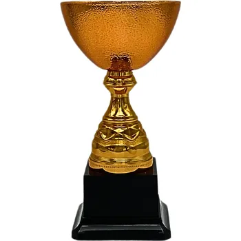 Sportovní pohár Standart NJS0405C Výška poháru: 19 cm, Průměr kalichu: 10 cm, Barva: Bronzová