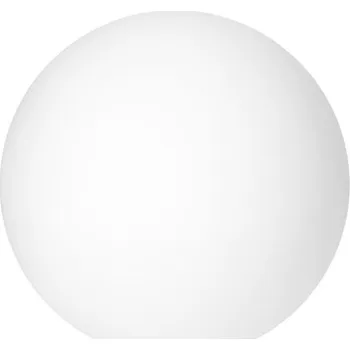 Venkovní osvětlení Zahradní koule LUNA II 28cm bílá lampa E27 zapichovací venkovní IP65 ORNO