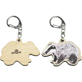 Přívěsek Lesní svět Přívěsek na klíče zvíře - Jezevče