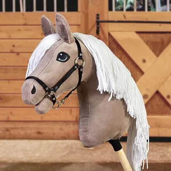 Hobby horsing LarDen LarDen Blondie s černou ohlávkou, vel. M