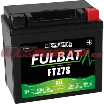 Auto-moto baterie Motobaterie FULBAT FTZ7S GEL - Honda CBR 1000 RA Fireblade, 1000ccm - 17-19
