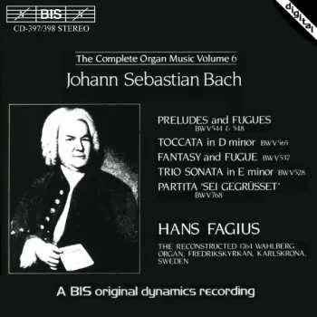 Zahraniční hudba 2CD Johann Sebastian Bach: Preludes And Fugues / Toccata In D / Fantasy And Fugue / Trio Sonata In E / Partita "Sei Gegrüsset" 2003