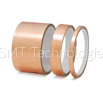 Výstražná páska ESD měděná páska StaticTec, samolepicí, šíře 10mm, délka 33m - 100104001525