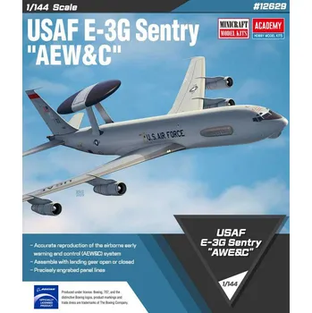 Plastikový model Academy Model Kit letadlo 12629 - USAF E-3G Sentry "AEW&C" (1:144) - expresní doprava