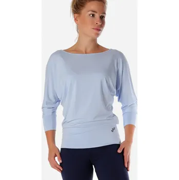 Volné tričko na jógu Naitee Light Blue - XL