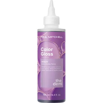 Barva na vlasy Barevný toner pro lesk a osvěžení barvy vlasů Paul Mitchell The Demi Color Gloss Violet - 190 ml, fialový + dárek zdarma