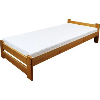 Postel Postel z masivu EDA 90x200 cm, olše, rošt