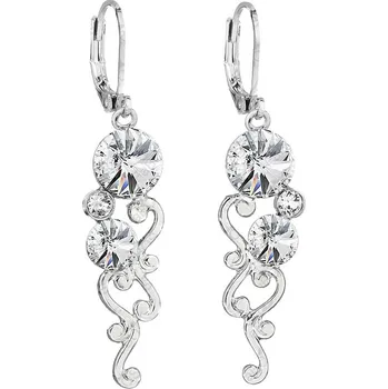 Náušnice Náušnice Liány s rivoli Crystal SWAROVSKI