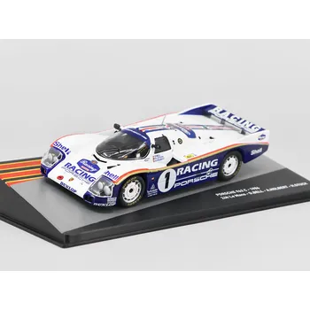 autíčko Porsche 962 C 1986 24h Le Mans Bell / Holbert / Stuck - 1:43 Centauria časopis s modelem Porsche 962 C 1986 - 1:43 Centauria časopis s modelem