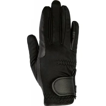 Jezdecké rukavice Jezdecké rukavice -Softshell- - černá - 10