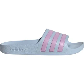 Dámské pantofle Dětské pantofle adidas ADILETTE AQUA K 33 Světle modrá, Růžová