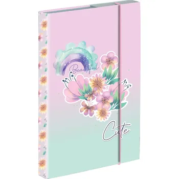 desky na sešit OxyBag Box na sešity A5 Flowers