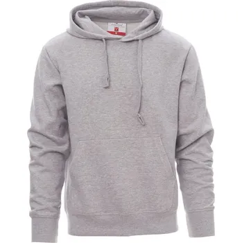 Pánská mikina Payperwear Pánská mikina Toronto v melírové variantě s v-prošíváním pod krkem Barva: šedá melange, Velikost: XL