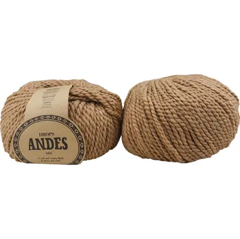 Příze Drops Andes Mix 9028 nugát