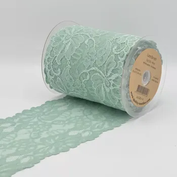 Galanterie Mint široká krajka (E) (Krajka 15cm)