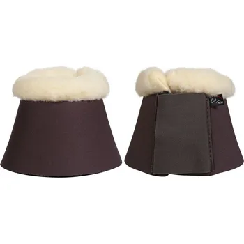 Koňské kamaše Zvony COMFORT polstrované tmavě hnědé Pony