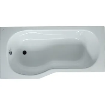 Vana Akrylátová vana asymetrická JIKA 160x80cm vestavná LEVÁ Varianta: Bílá - H2212100000001 H2212100000001