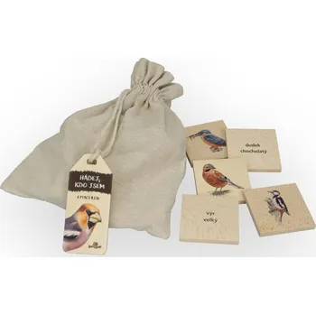 Cestovní hra Lesní svět Hádej, kdo jsem - Ptačí říše