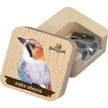 Ořezávátko Lesní svět Dřevěné ořezávátko - Sojka