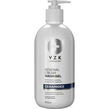 Čistící gel VZK čisticí gel na obličej a tělo s ceramidy, 400 ml