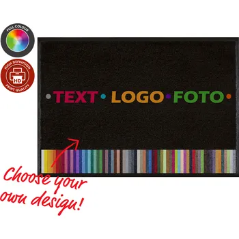 Rohožka GDmatsEU GD580 light - rohož s vlastnou potlačou - 6 mm vlas Rozmer: 85x85 cm