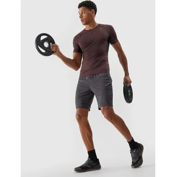 Dámské kraťasy Rychleschnoucí pánské šortky 4F s kapsami - antracit, M i646_3123768