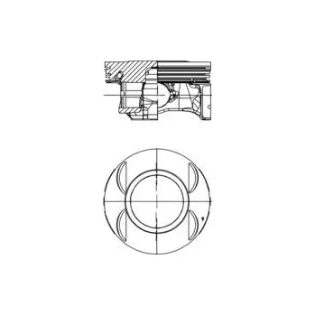 Píst motoru Píst KOLBENSCHMIDT 40199610