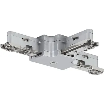 Svítidlo PAULMANN URail systém Light&Easy "T" spojka 125mm max. 1000W mat.chrom 23 - PAULMANN P 97656