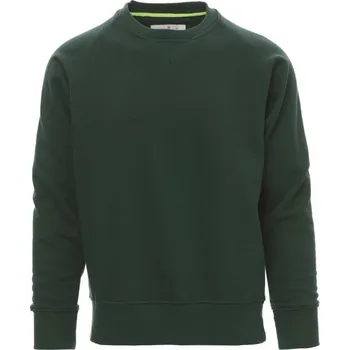 Pánská mikina Payperwear Klasická pánská mikina Mistral+ s raglánovým rukávem Barva: zelená tmavá, Velikost: 3XL