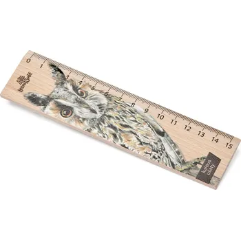 Lesní svět Dřevěné pravítko 15 cm - Kalous