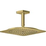 Axor Citterio C - Hlavová sprcha 27x27 cm, leštěný vzhled zlata 28792990