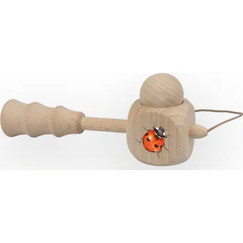 Dětský míč Lesní svět Hopík oboustranný dutý - Beruška