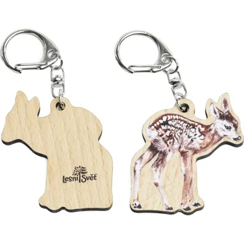Přívěsek Lesní svět Přívěsek na klíče zvíře - Srnče