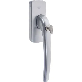 Příslušenství k oknu WINKHAUS ASG-A LE Klika ocel F9 zamyk.(224328)