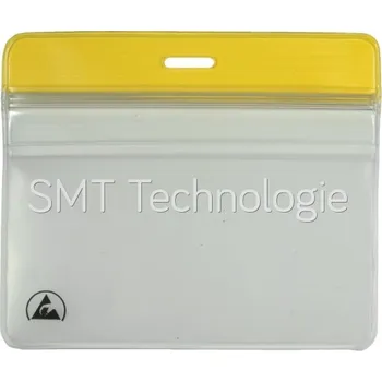 ESD ESD visačka na jmenovku, bez klipu, se zipem, 102x86mm, horizont - 100104505