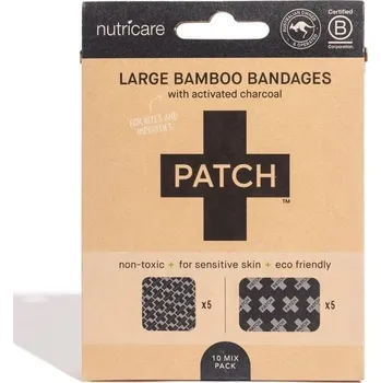 PATCH Bambusové náplasti s aktivním uhlím, vel. L, 10ks