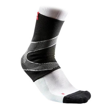 McDavid 5115 Ankle Sleeve/4-way elastic w/gel buttresses bandáž na kotník černá vel. XL