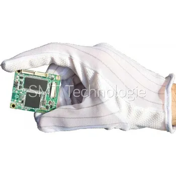 Pracovní rukavice ESD pracovní rukavice, bílé, velikost M, pár/bal - 100104002034