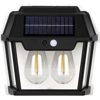 Žárovka Venkovní solární nástěnné svítidlo se senzorem pohybu DuoLight