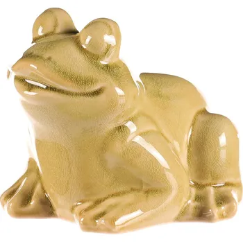 Vánoční dekorace Autronic Žába keramická - zahradní dekorace, malá, světle zelená - KEX6013 GRN2-S