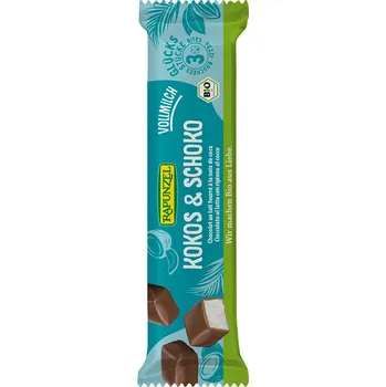 Cukrovinka Kokos v mléčné čokoládě 50 g BIO RAPUNZEL