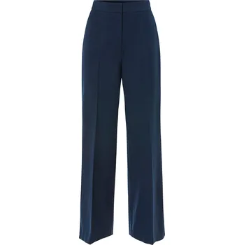 Dámské kalhoty esmara® Dámské palazzo kalhoty (navy modrá, 46)