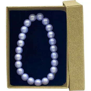 Náušnice Náramek skleněné perle - blue bell Balení: s dárkovou krabičkou