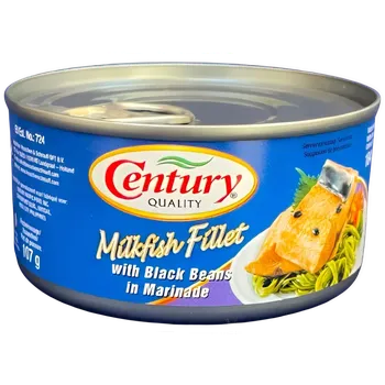 Century Tuna Chanos s černými fazolemi 184 g