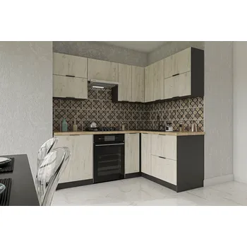 Kuchyňská linka CASA 83119 Rohová kuchyňská linka 220/160 cm