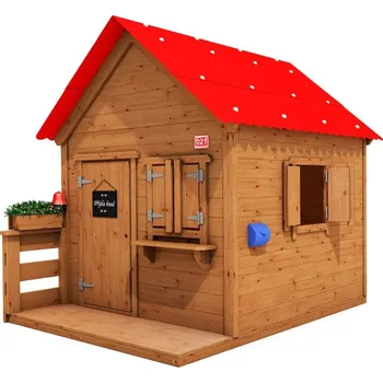 Dětský domeček Monkey dětský domek - Eliáš A - Červená