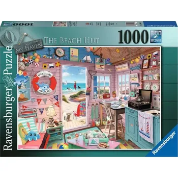 Puzzle Ravensburger 150007 Plážová chata můj ráj 1000 dílků