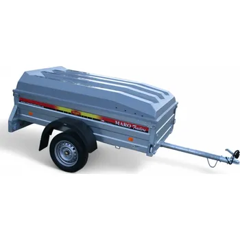 MARO Kralovice Jednoosý nebrzděný přívěs MARO Z 01 N1 750 kg 1860x1110x600 mm, s víkem