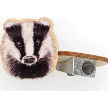 Ořezávátko Lesní svět Dřevěné ořezávátko jednodílné - zvíře Jezevec